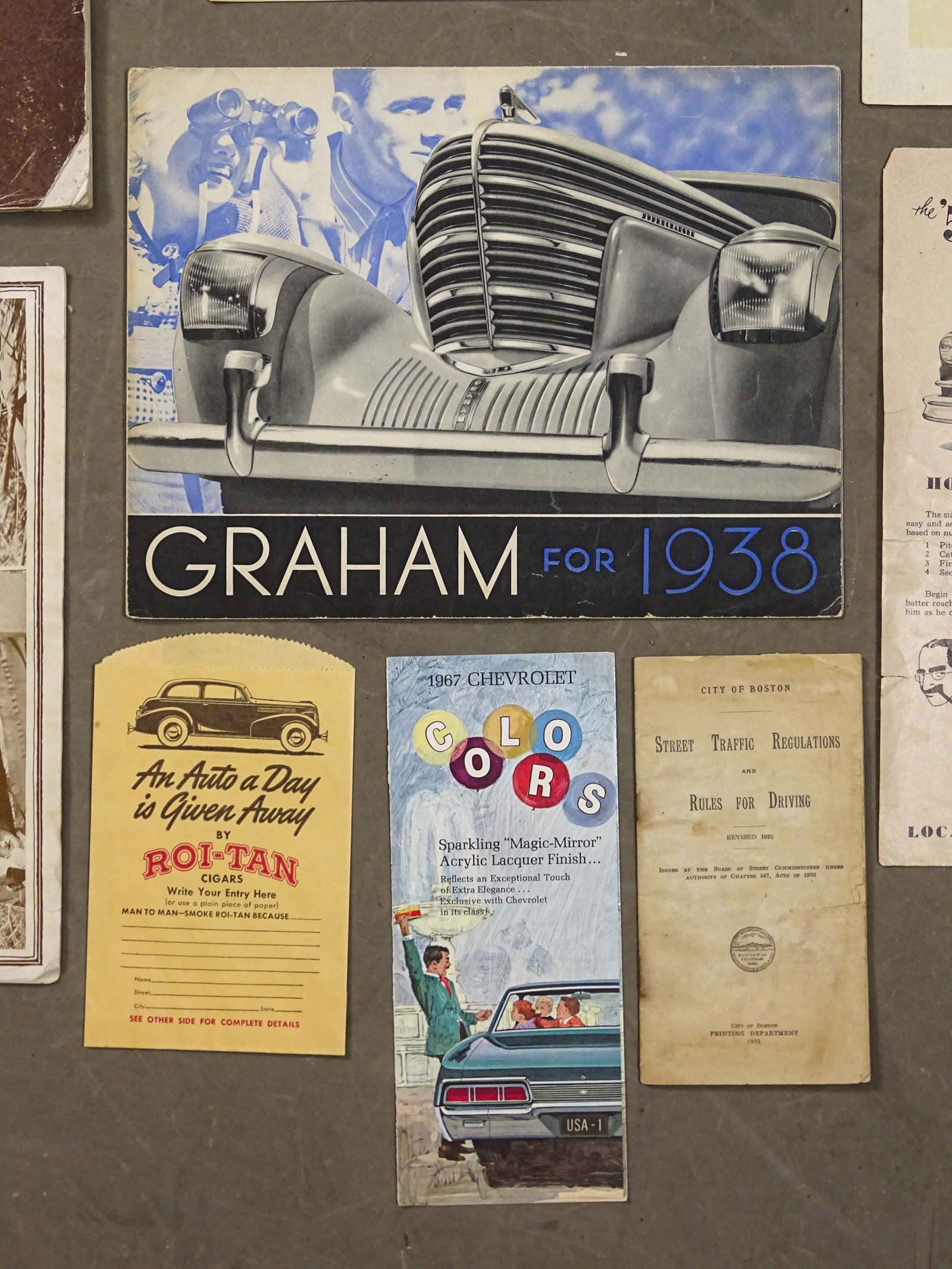 Automobile Ephemera Lot - 2