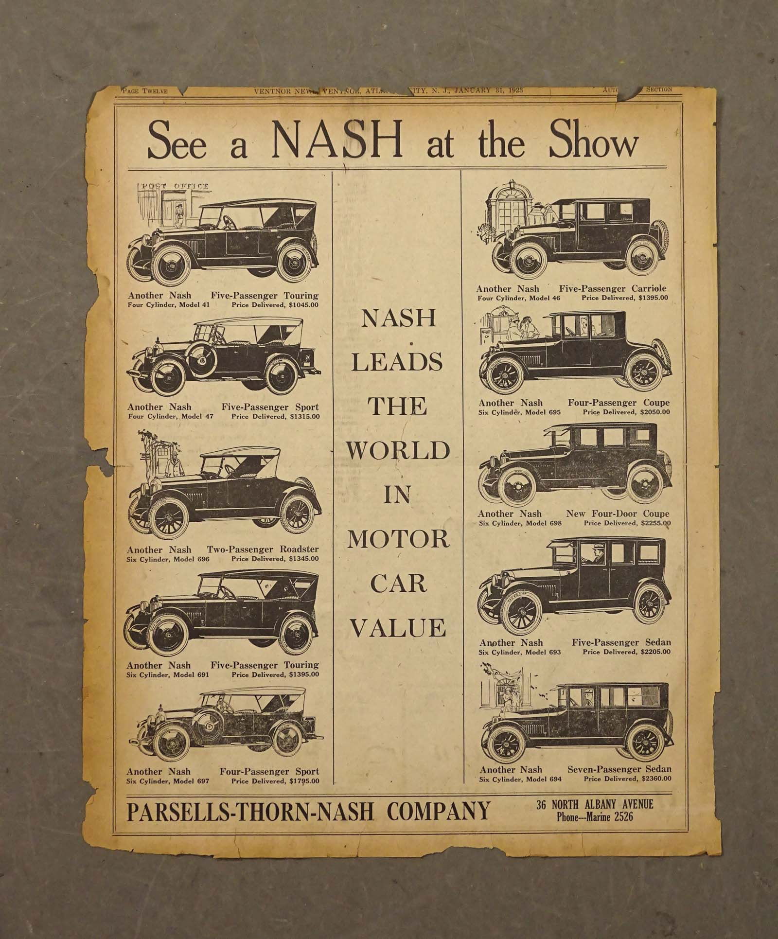 Automobile Ephemera Lot - 2