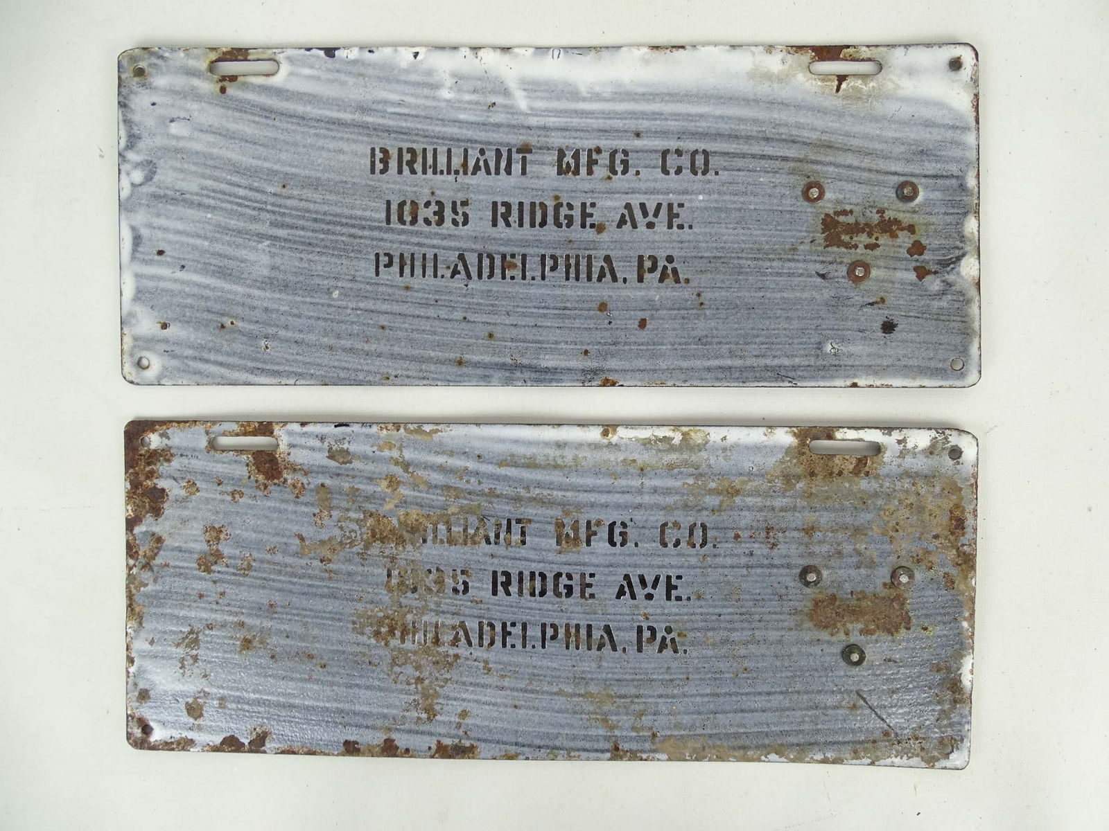 Auto License Plates, 1914 - 3