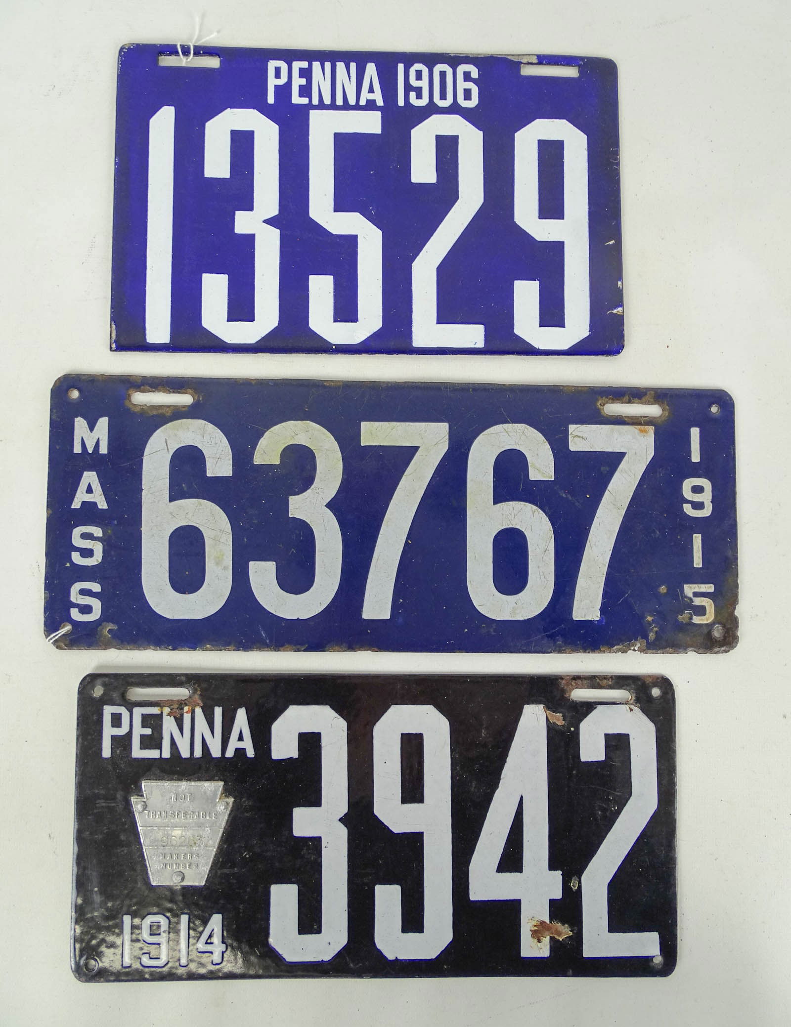 Misc. Auto License Plate lot (1 of 8)