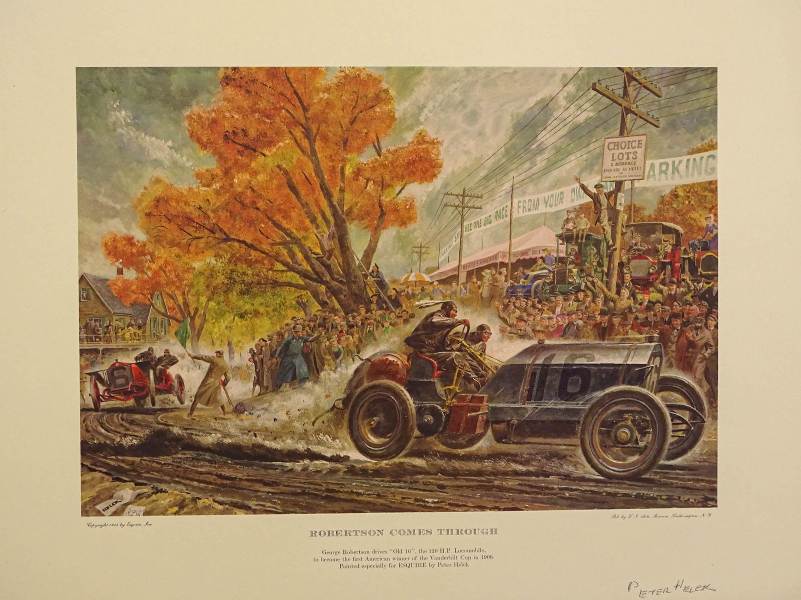 Peter Helck Print Lot - 3