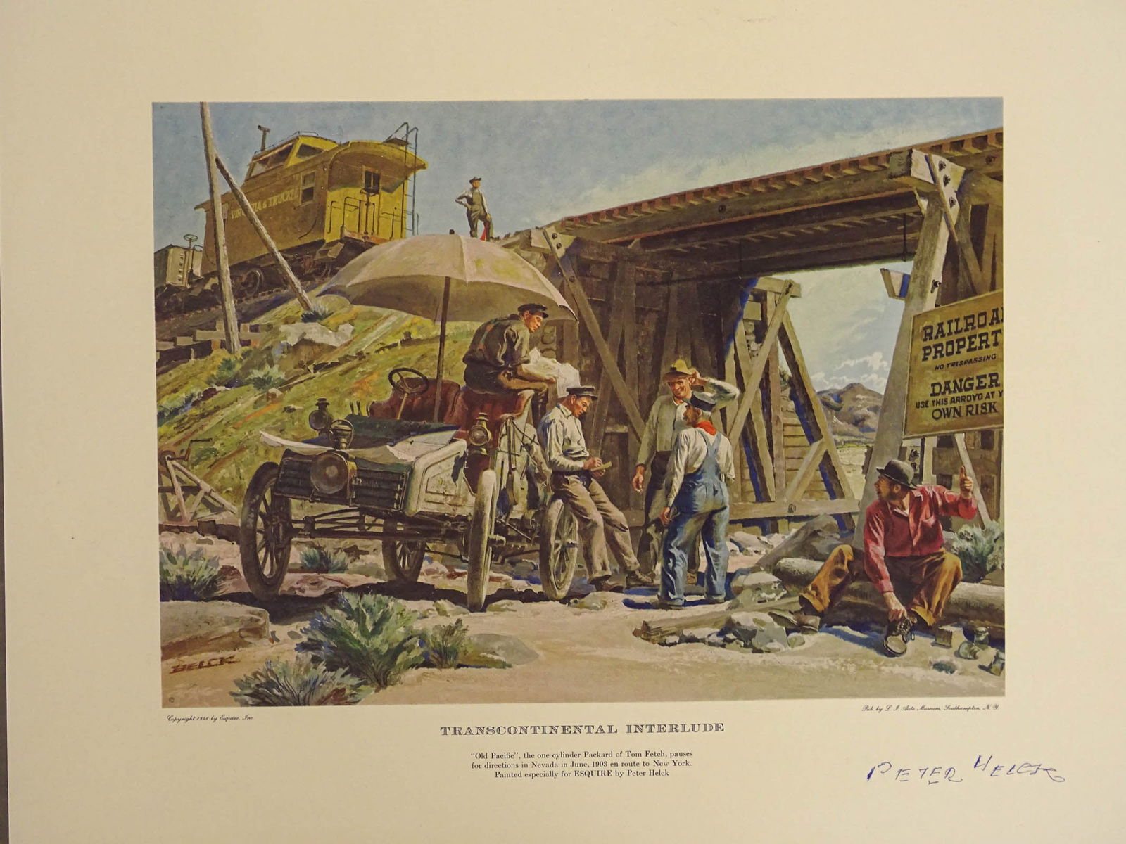 Peter Helck Print Lot - 6