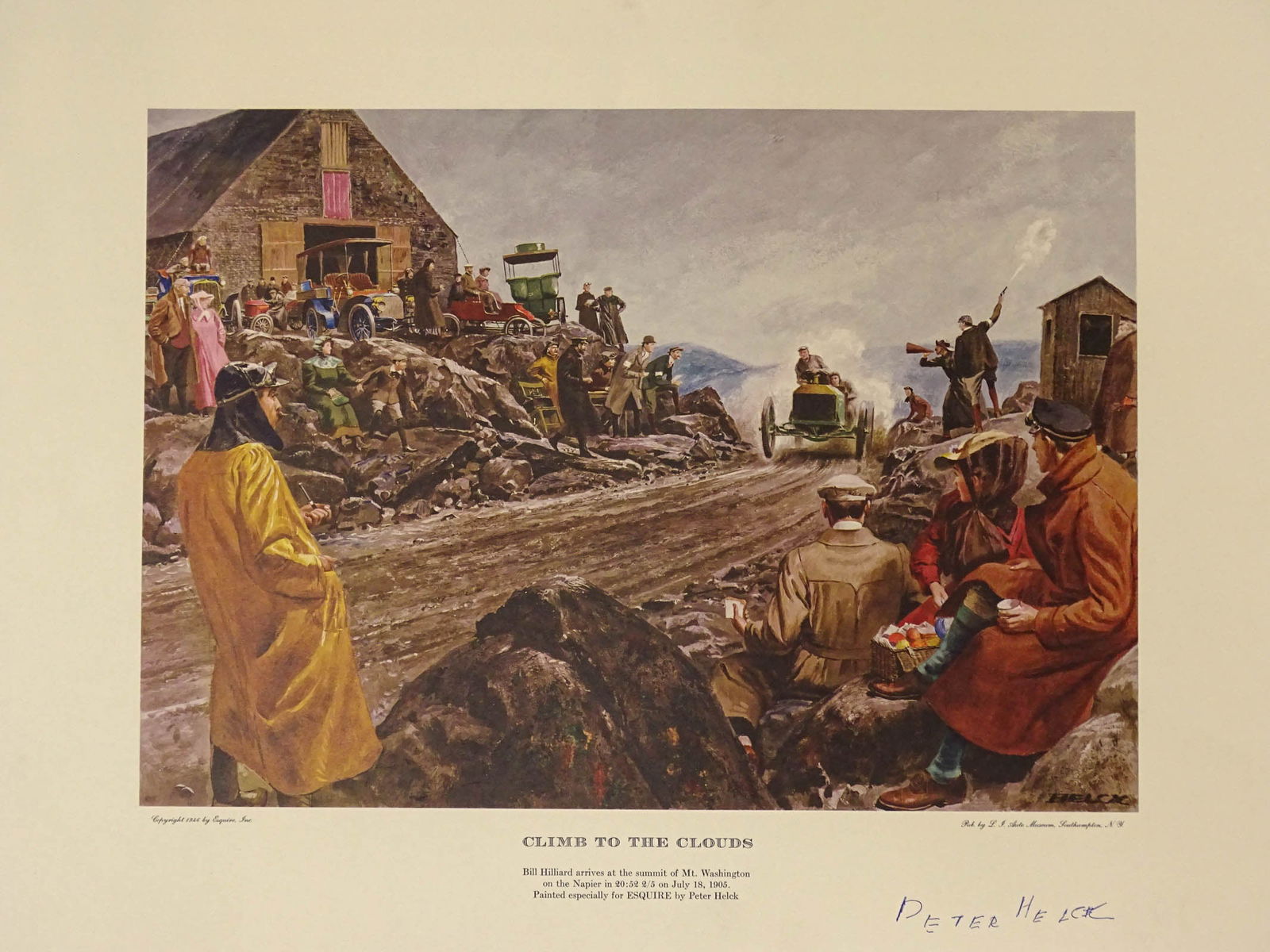 Peter Helck Print Lot - 7