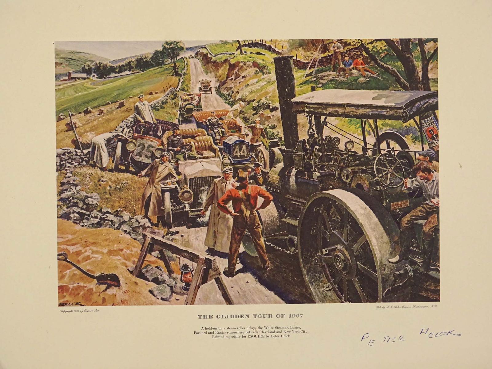 Peter Helck Print Lot - 8