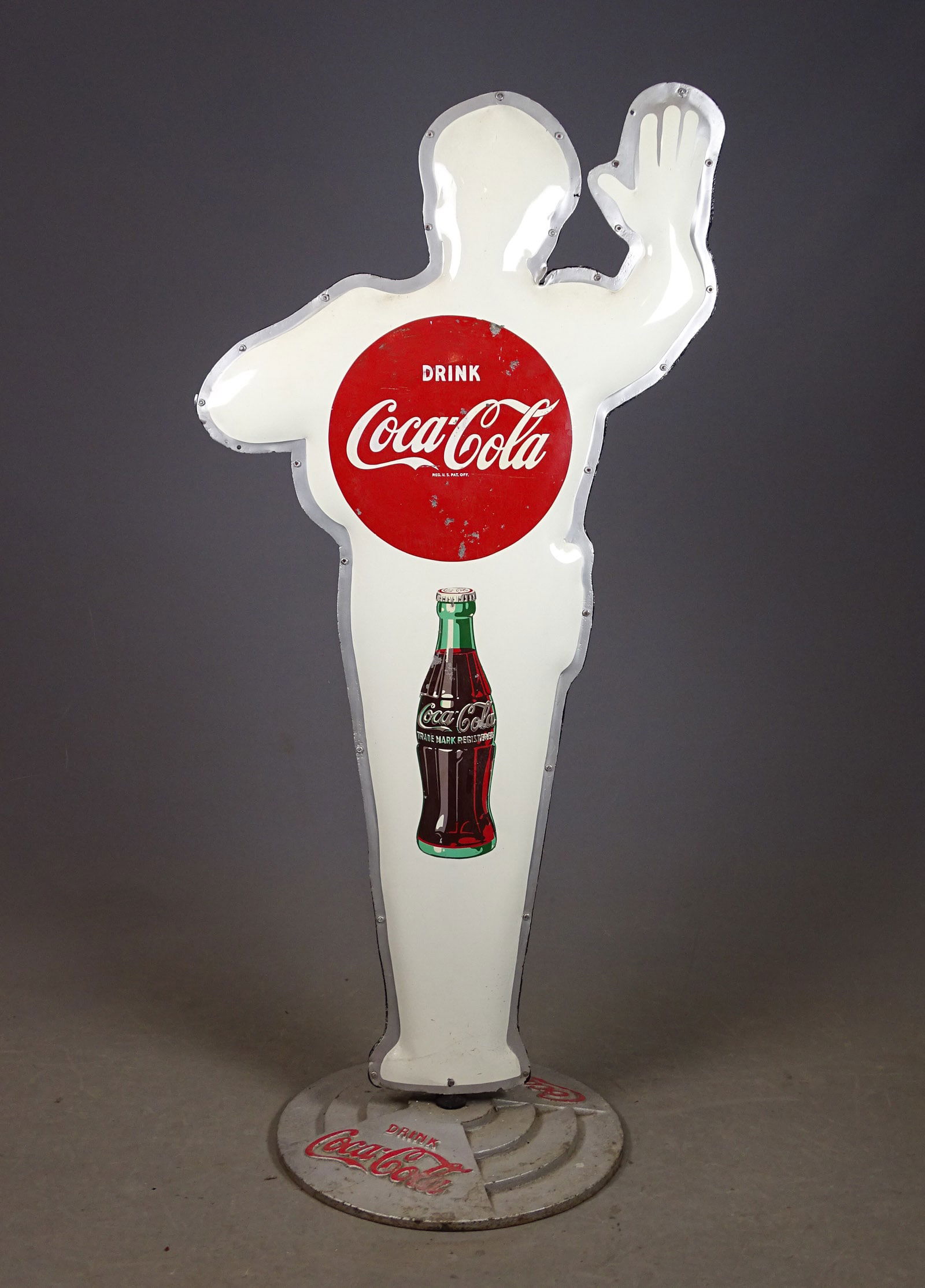 Coca-Cola Policeman Sign - 8