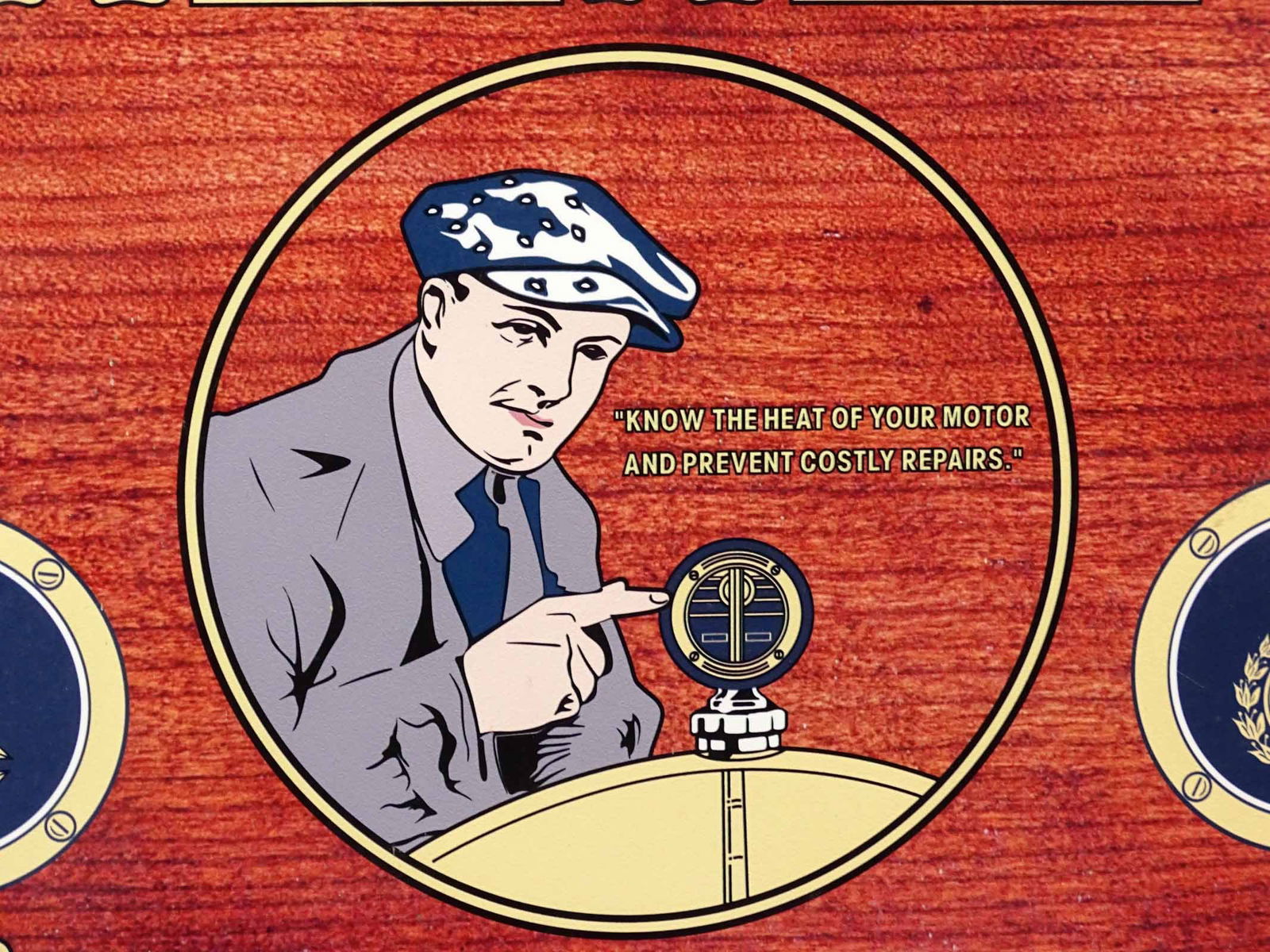 Boyce Motometer Sign - 3