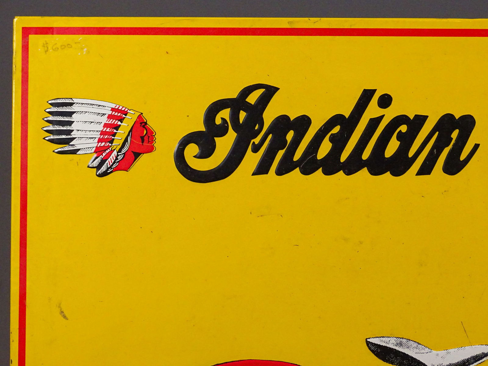 Indian Motorcycle Sign - 4