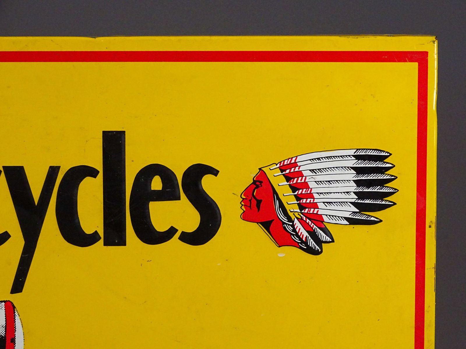 Indian Motorcycle Sign - 5