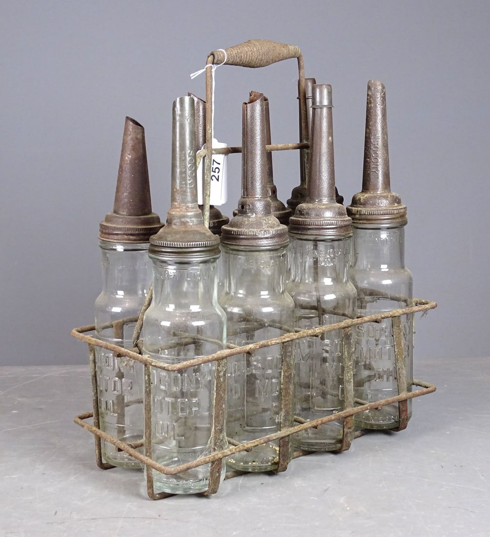 Oil Bottles in Carrier (1 of 6)