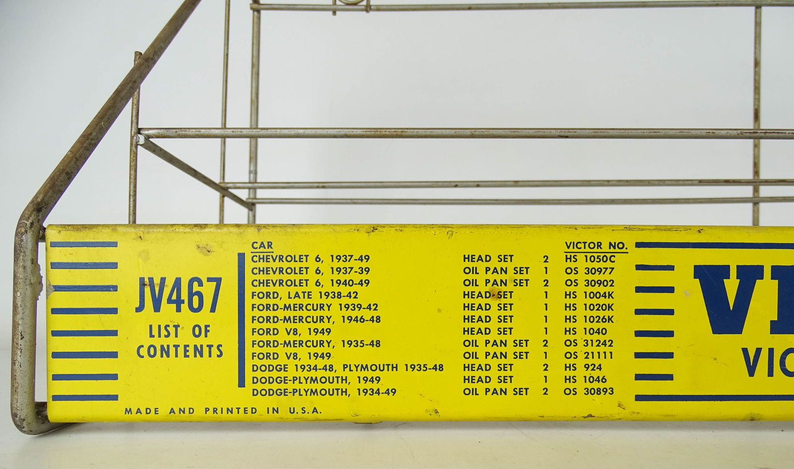 Victor Gaskets Display - 8