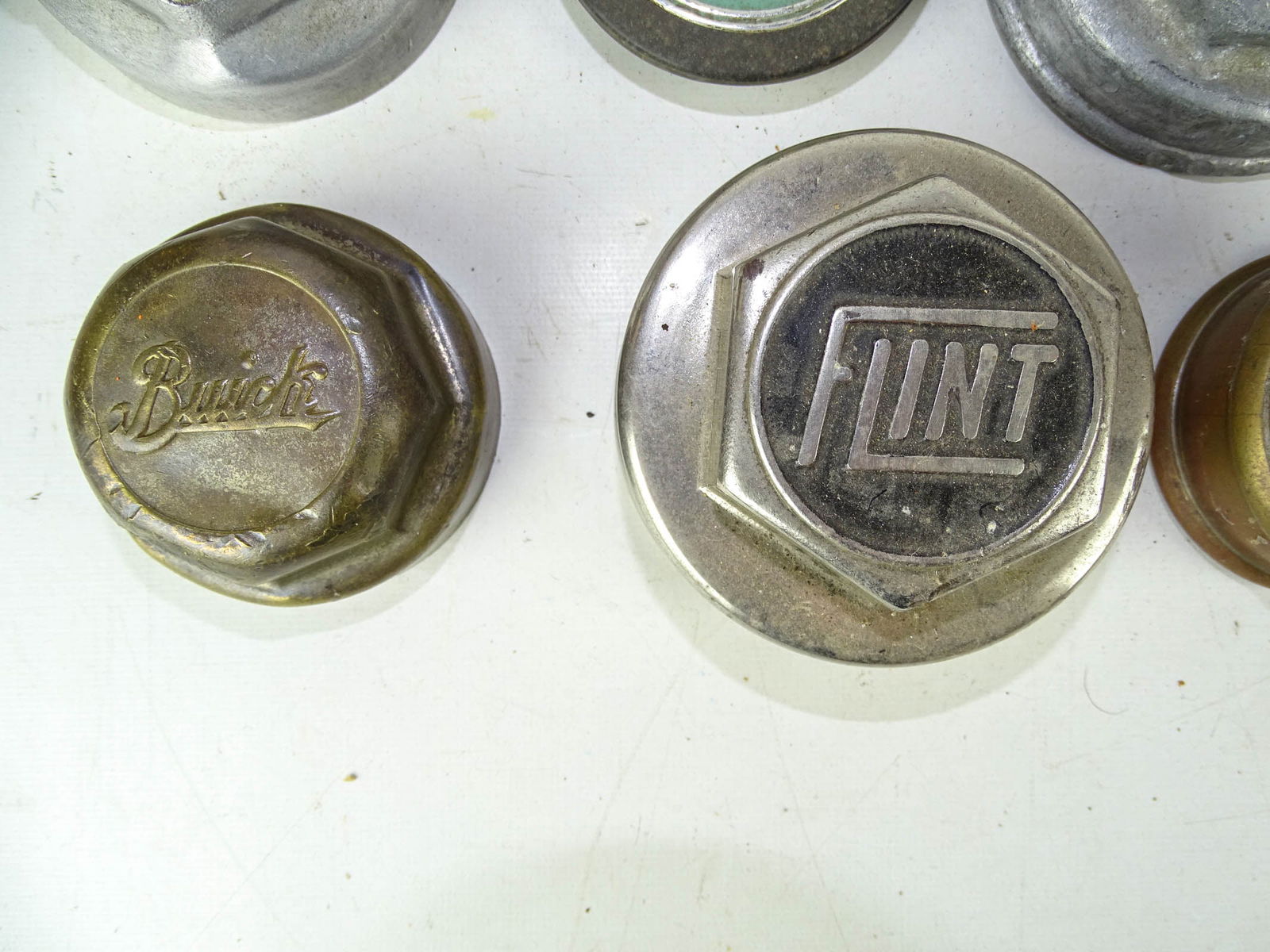 Misc. Vintage Auto Caps - 10