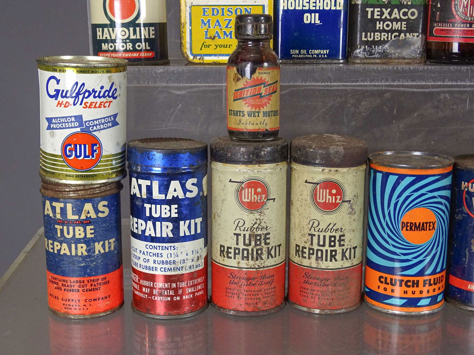 Oil Tins Lot - 10