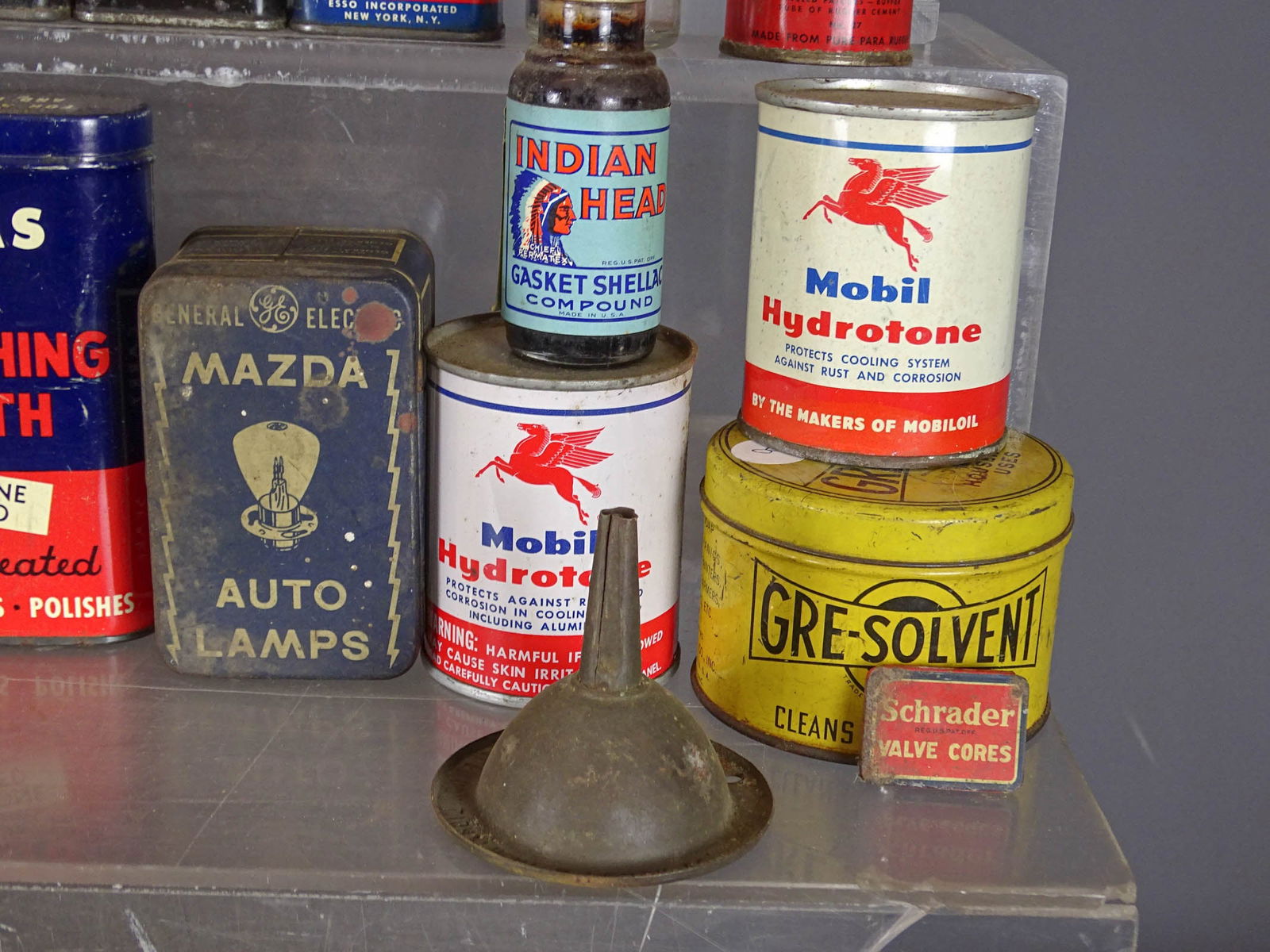 Oil Tins Lot - 13