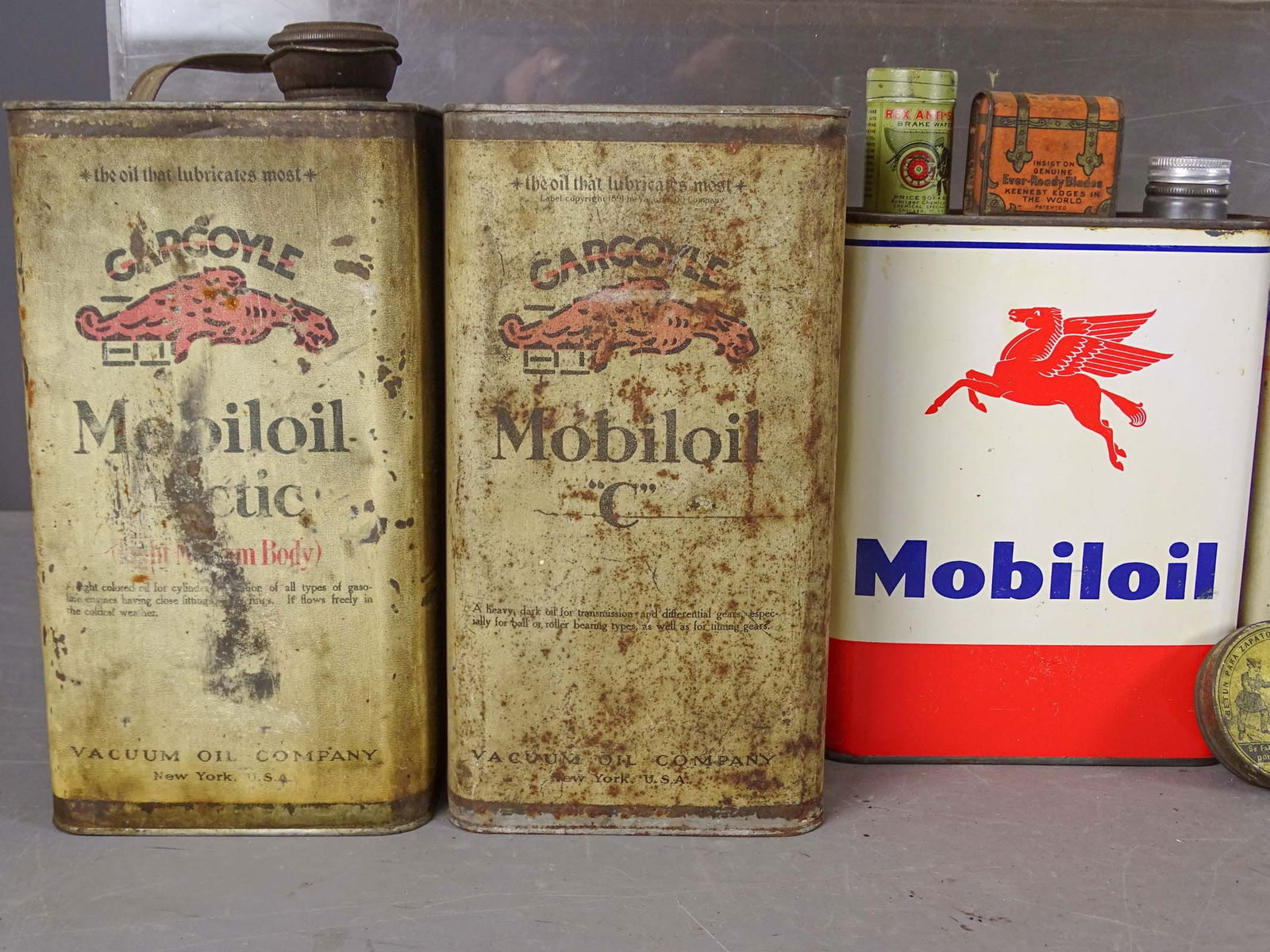 Oil Tins Lot - 14