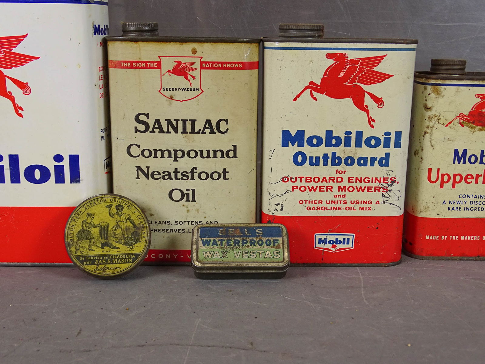 Oil Tins Lot - 15