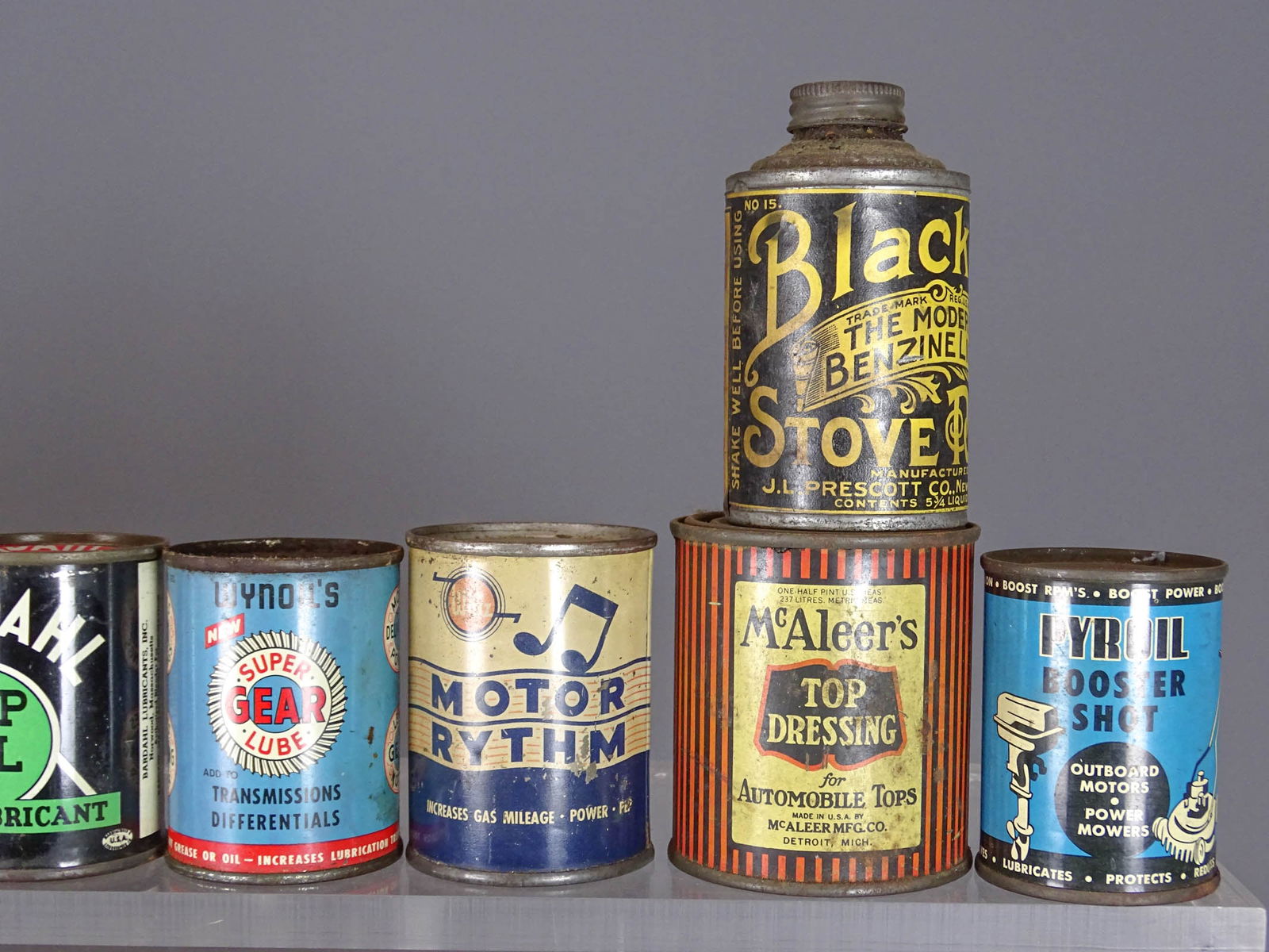 Oil Tins Lot - 5