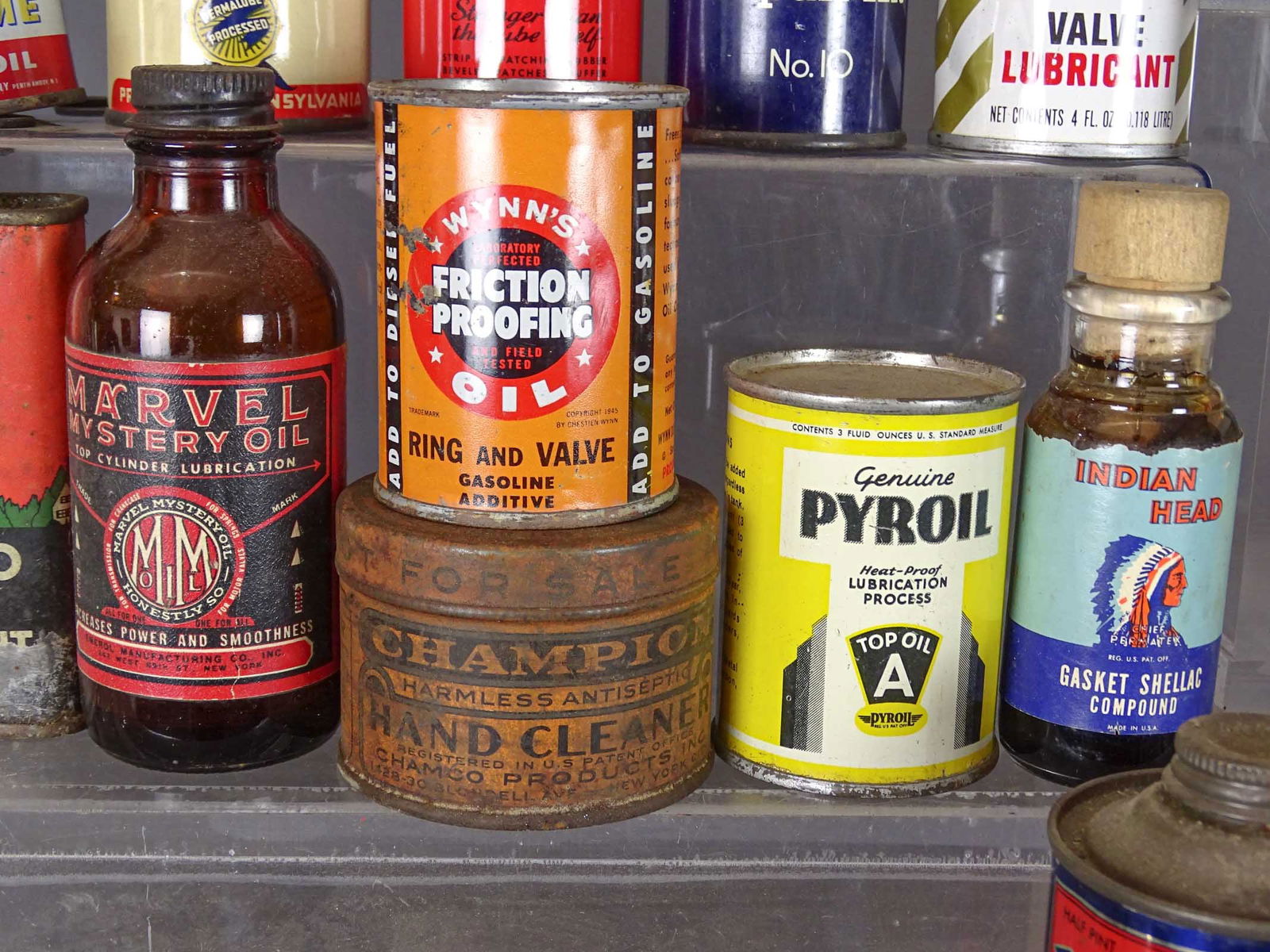 Oil Tins Lot - 7