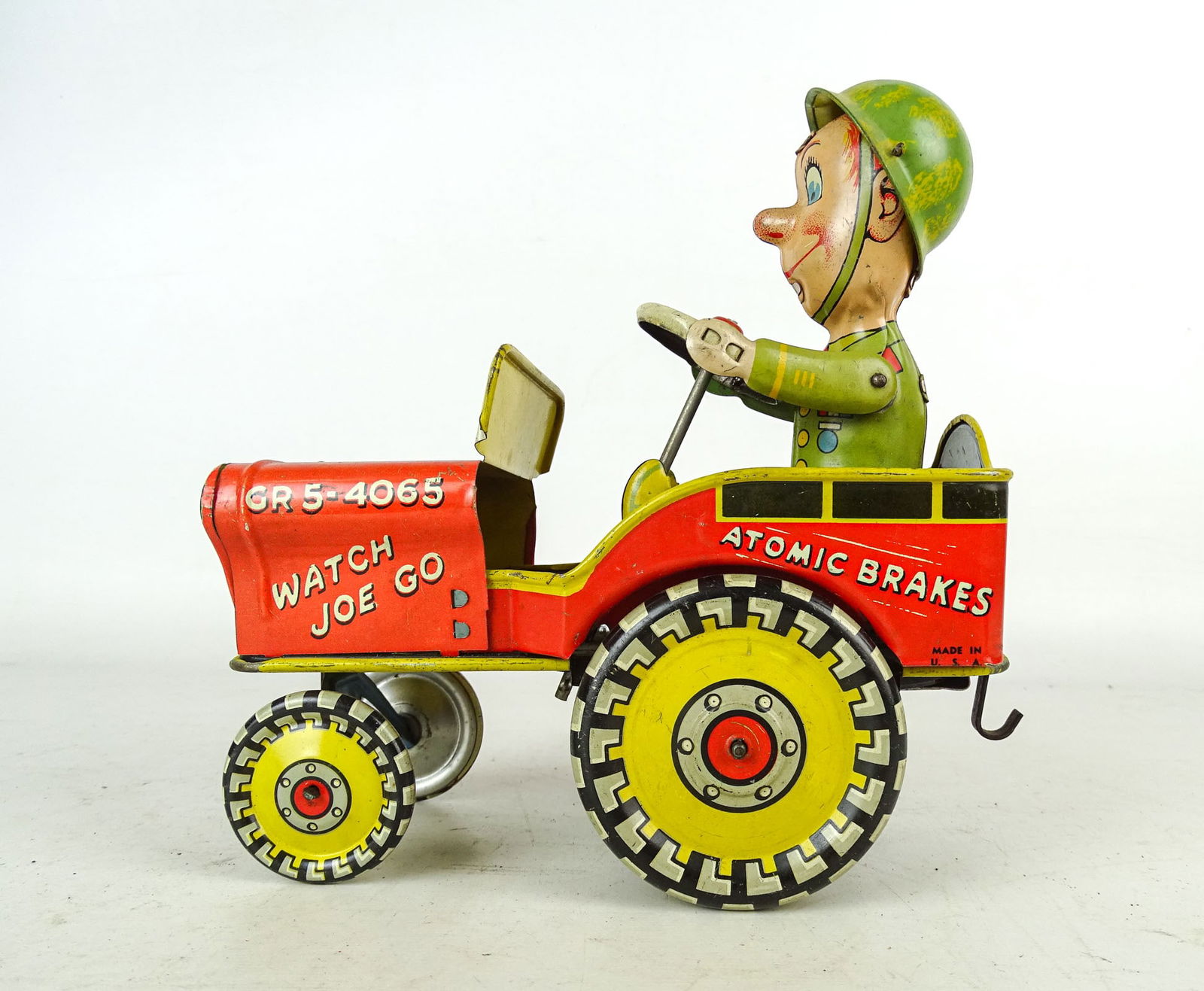 Unique Art Tin Litho Gi Joe (1 of 7)