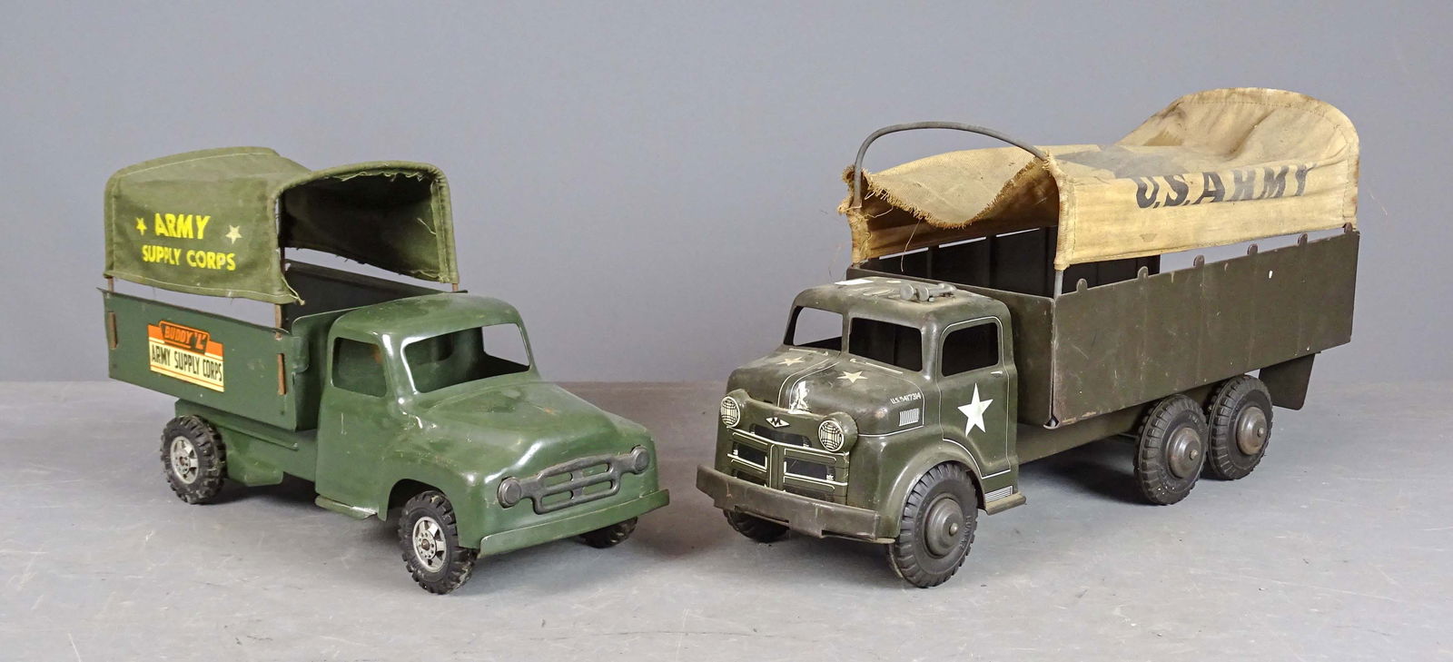 Pressed Steel Military Vehicle Trucks (1 of 7)