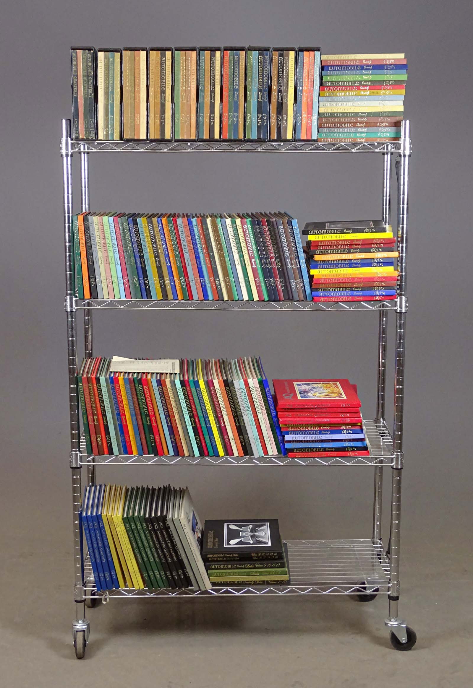Automobile Quarterly Books: Large collection of Automobile Quarterly books. Includes: Volume 1, 2, 3, 4, 5, 6, all the way up to the 40's, unsure if they are complete runs.
