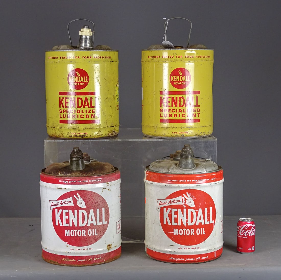Kendell Oil Tins (1 of 9)