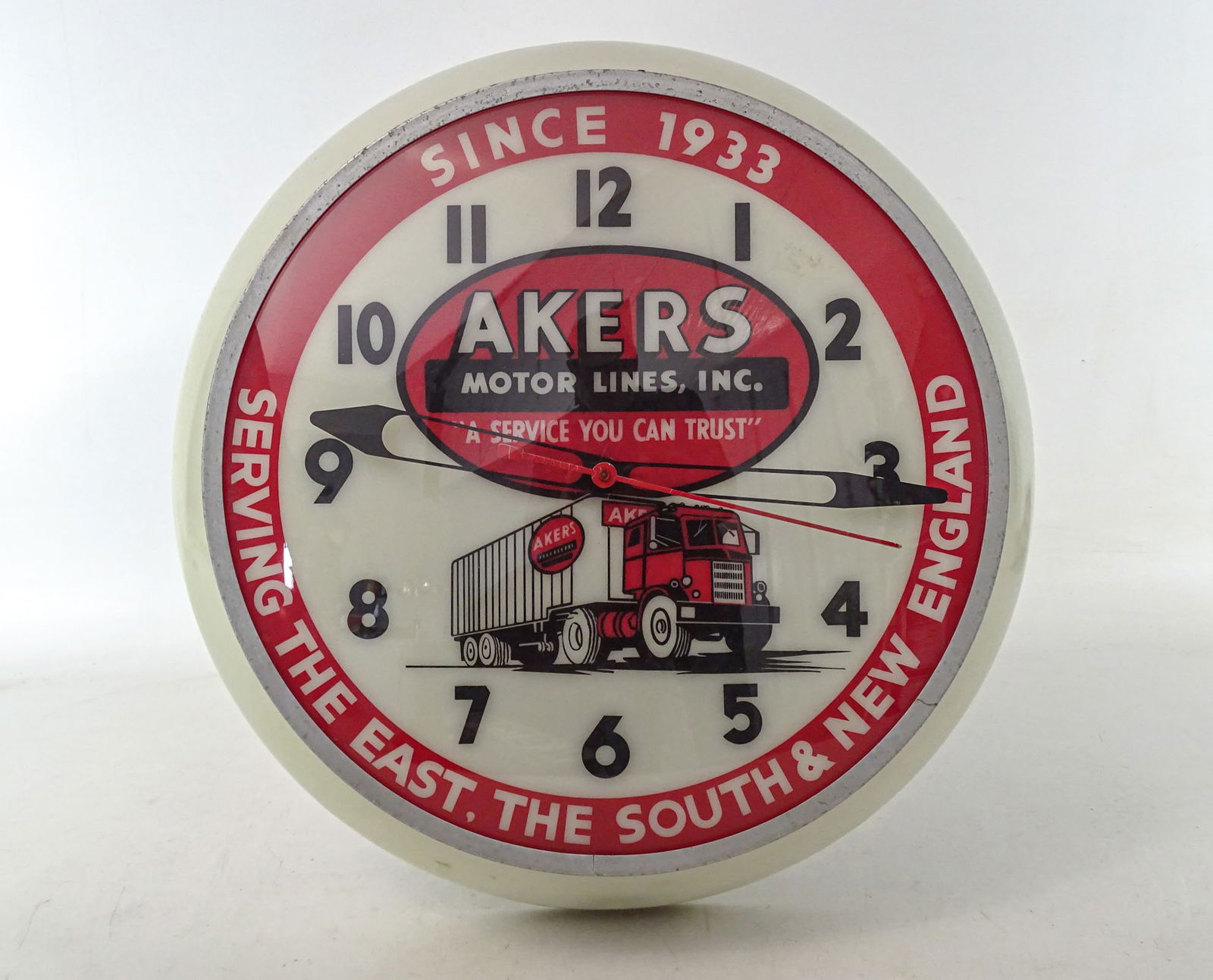 Akers Motor Lines Wall Clock (1 of 6)