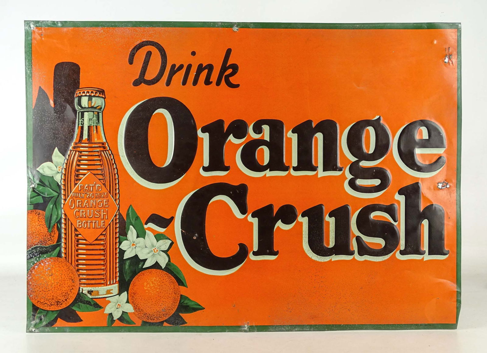 Orange Crush Tin Sign (1 of 8)
