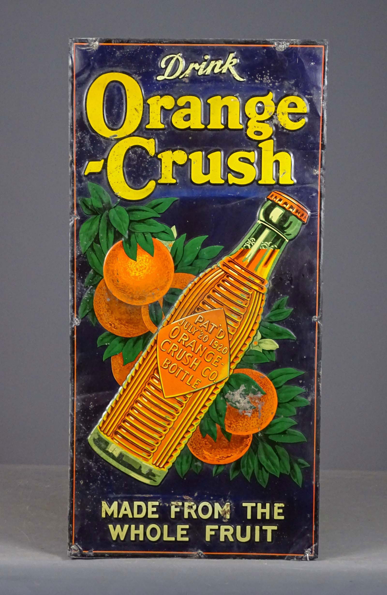 Orange Crush Tin Sign (1 of 5)