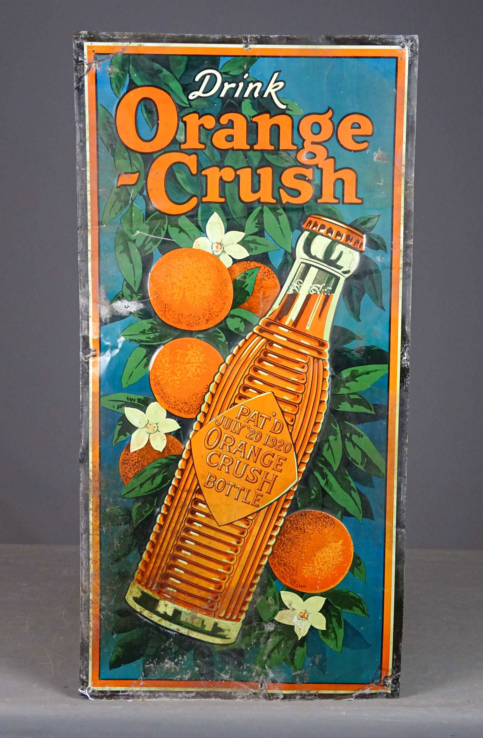 Orange Crush Tin Sign (1 of 6)