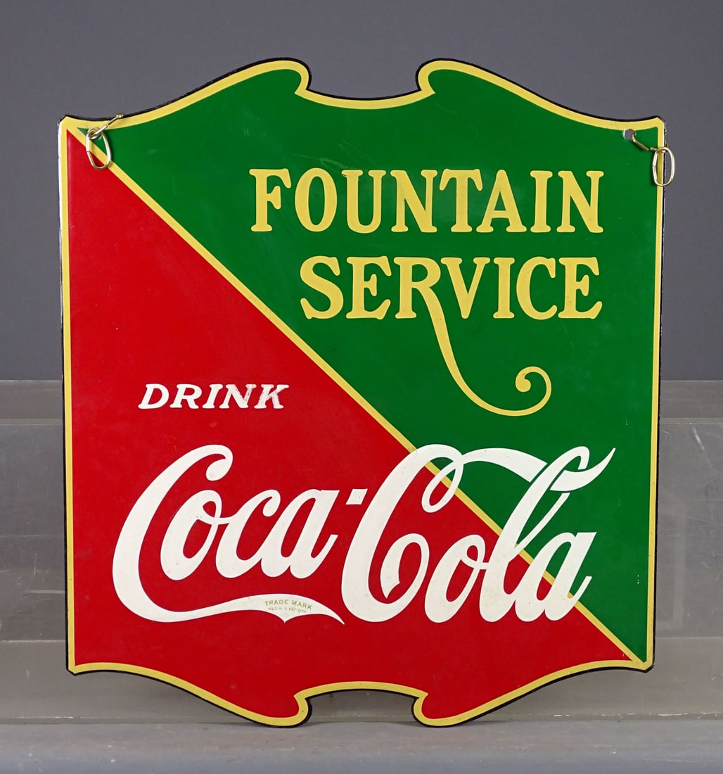 Coca-Cola Enameled Sign - 6
