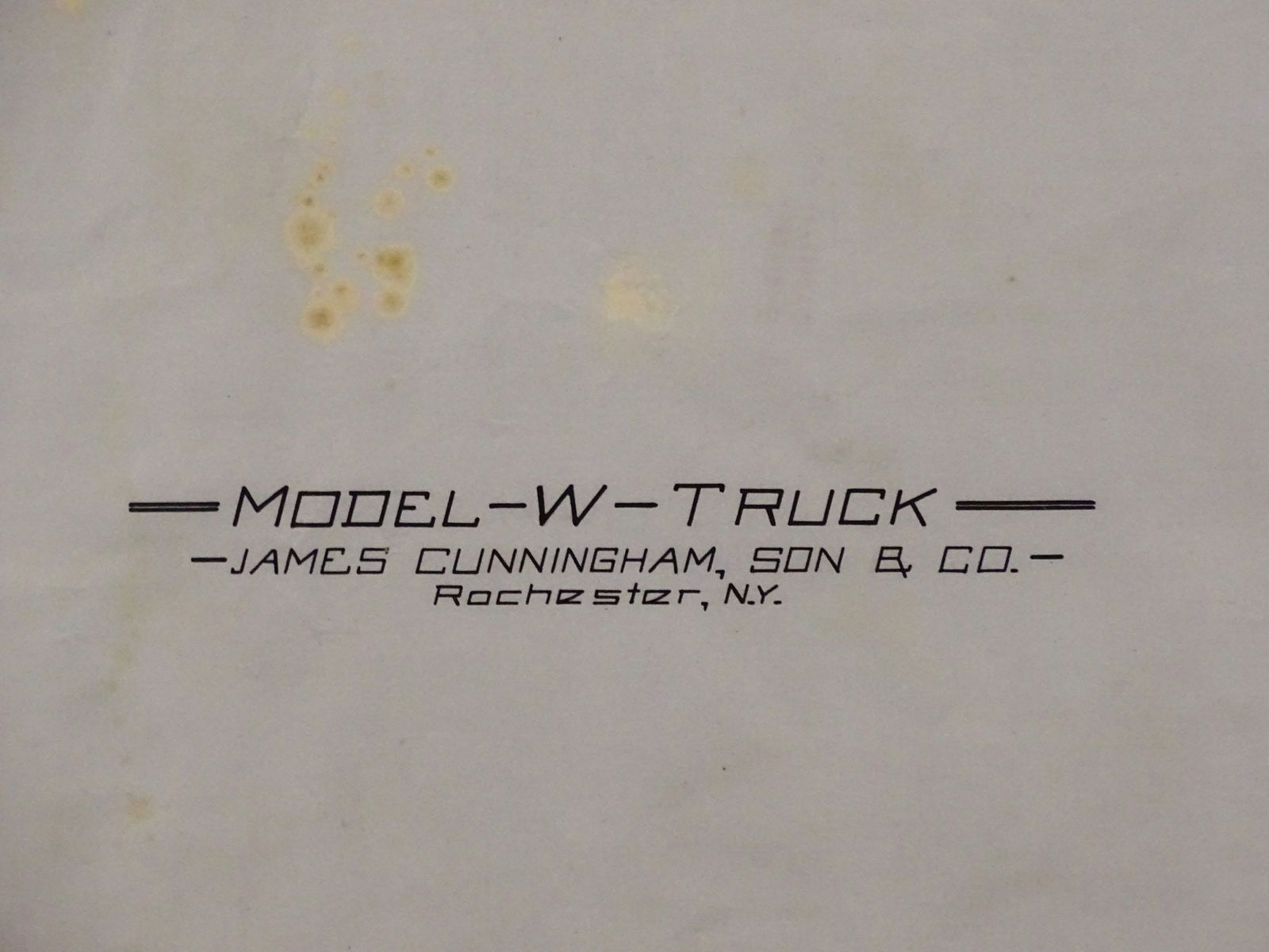 Framed Chassis Drawing - 2