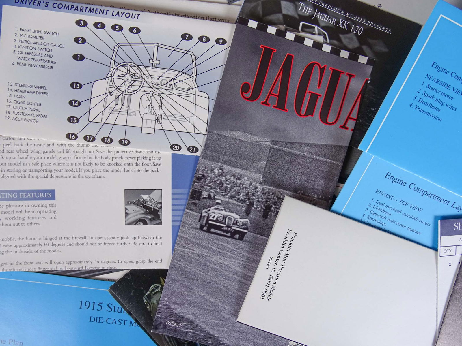 Franklin Mint Misc Ephemera Lot - 11