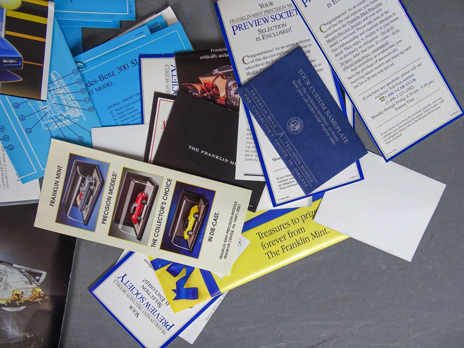 Franklin Mint Misc Ephemera Lot - 5