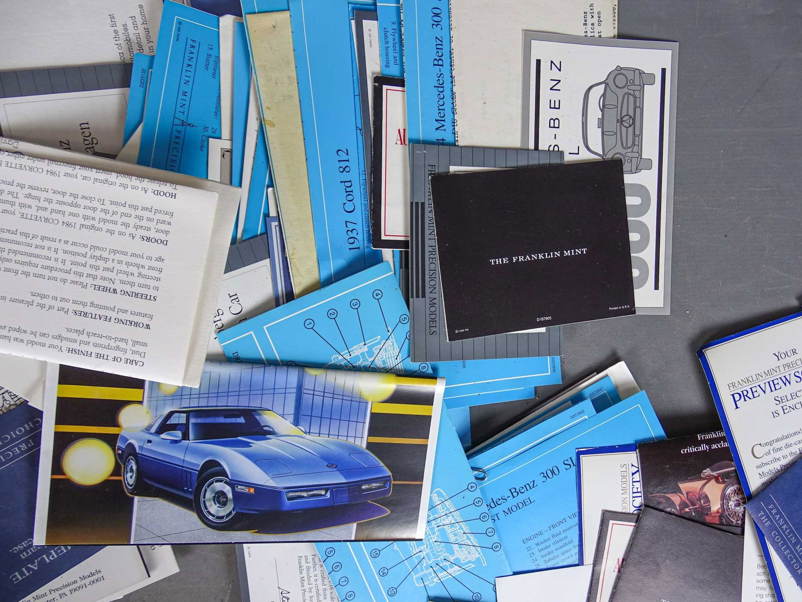 Franklin Mint Misc Ephemera Lot - 6