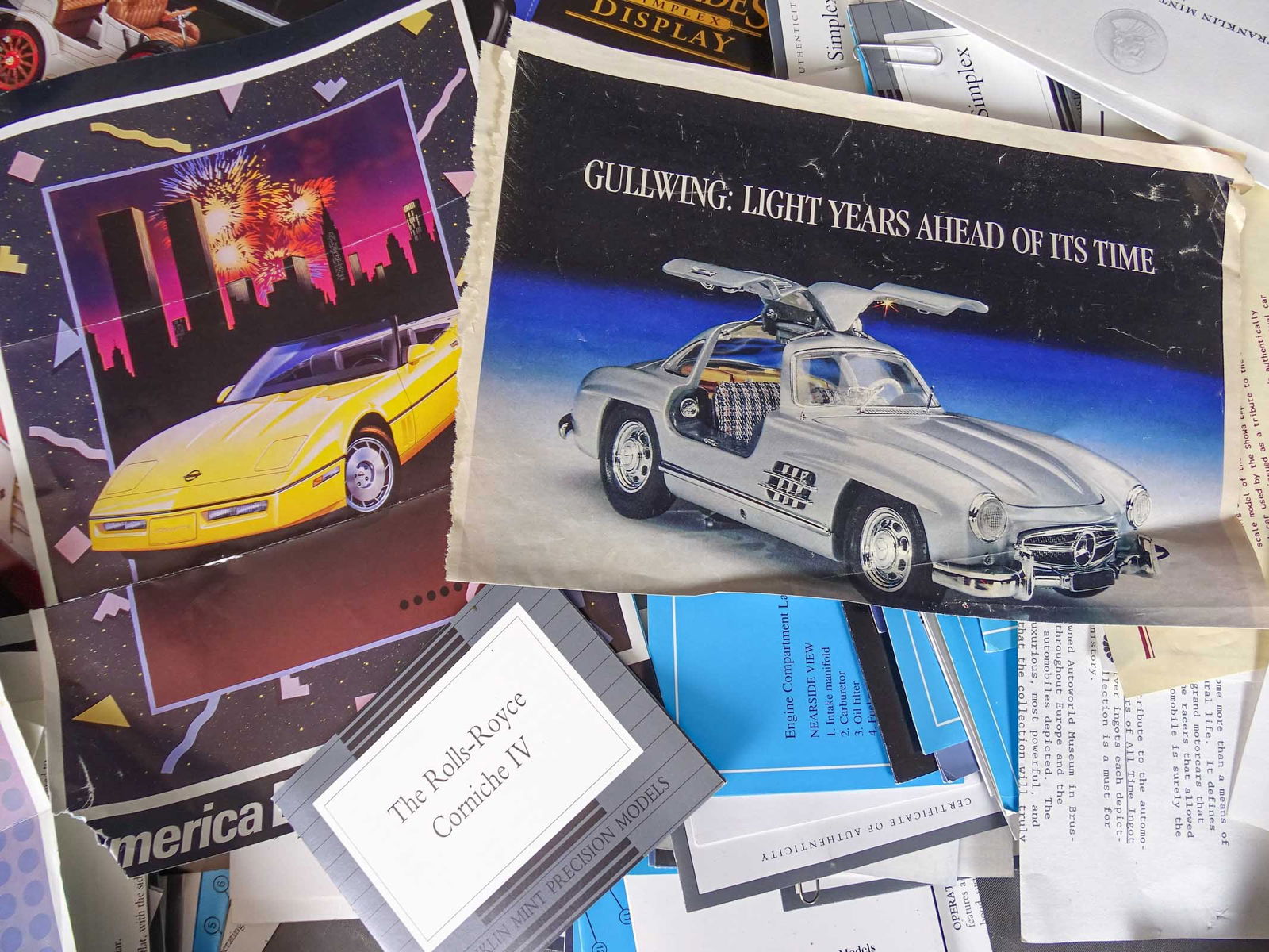 Franklin Mint Misc Ephemera Lot - 9