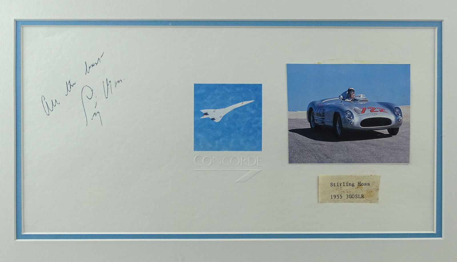 Stirling Moss Autographed Print - 2