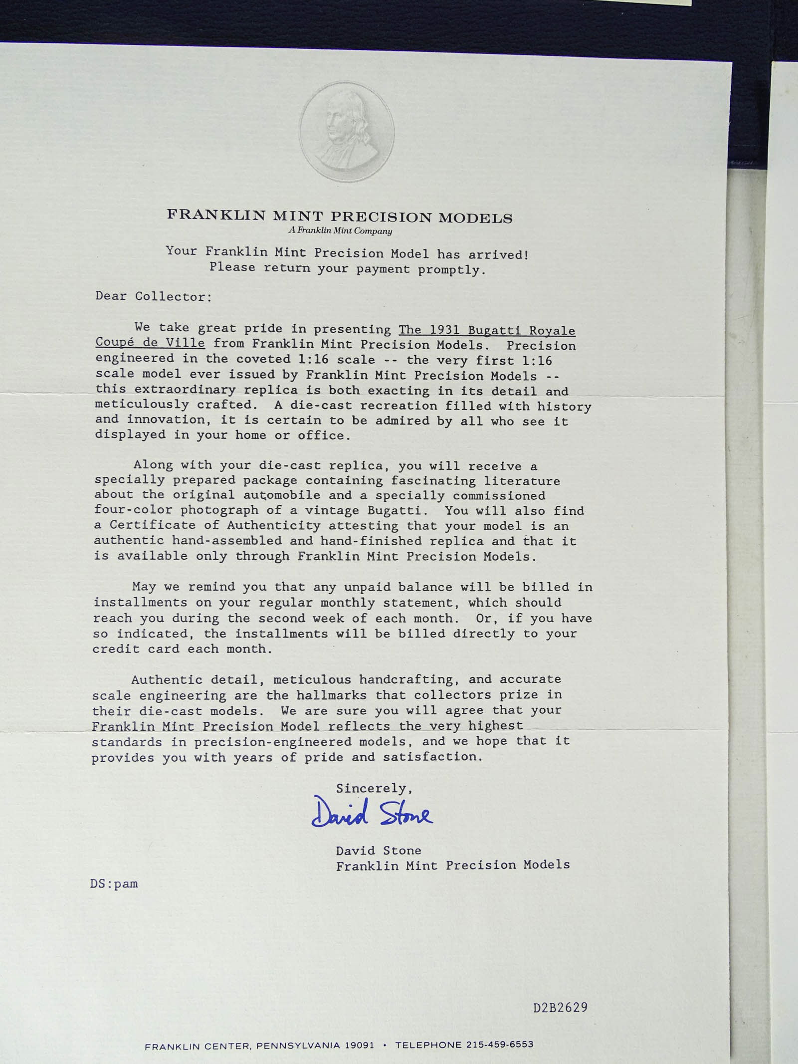 Franklin Mint Bugatti Royale - 3