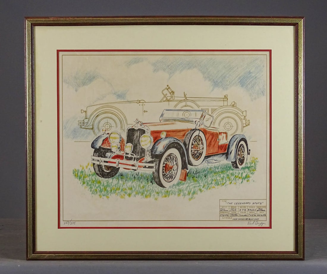 Paul Deygar Auto Prints - 7