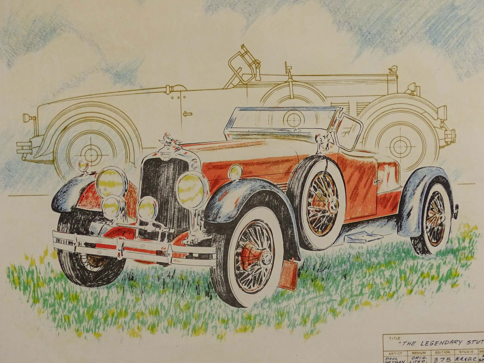 Paul Deygar Auto Prints - 9