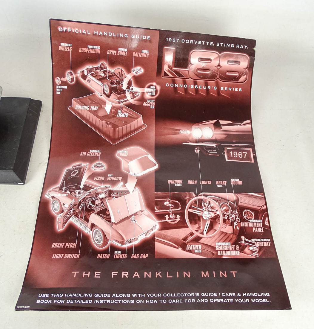 Franklin Mint Corvette Model - 2