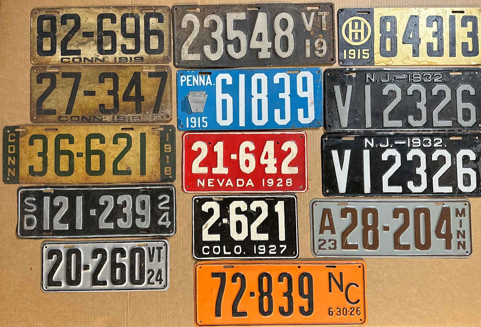 License Plates (1 of 2)