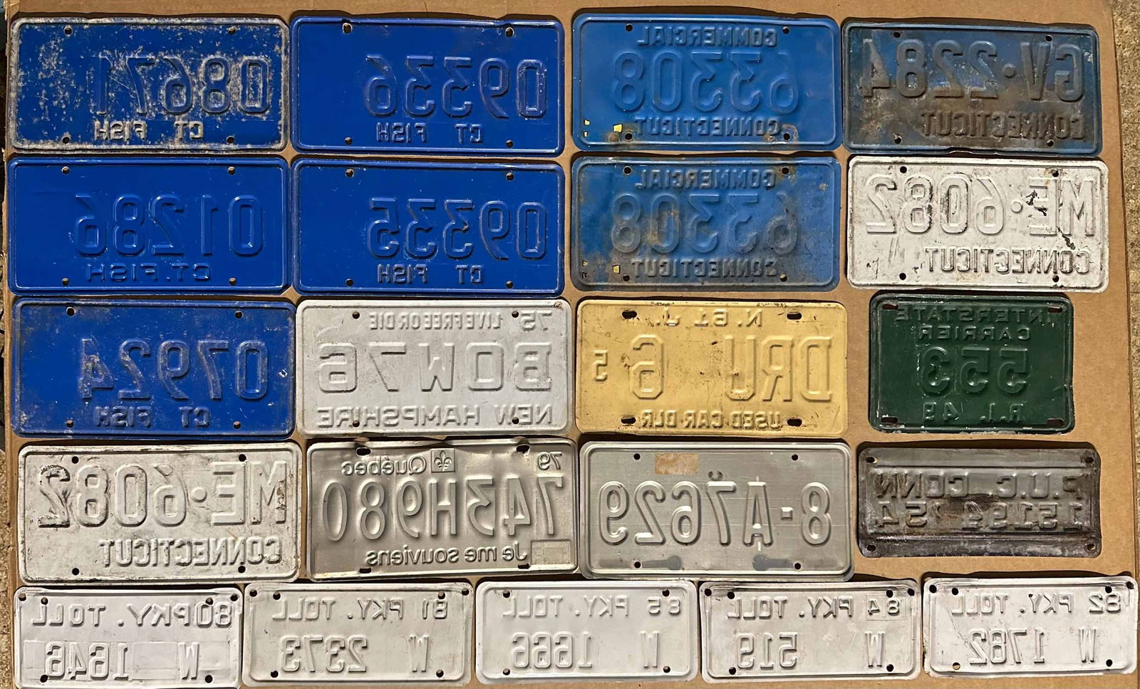 Various License Plates - 2