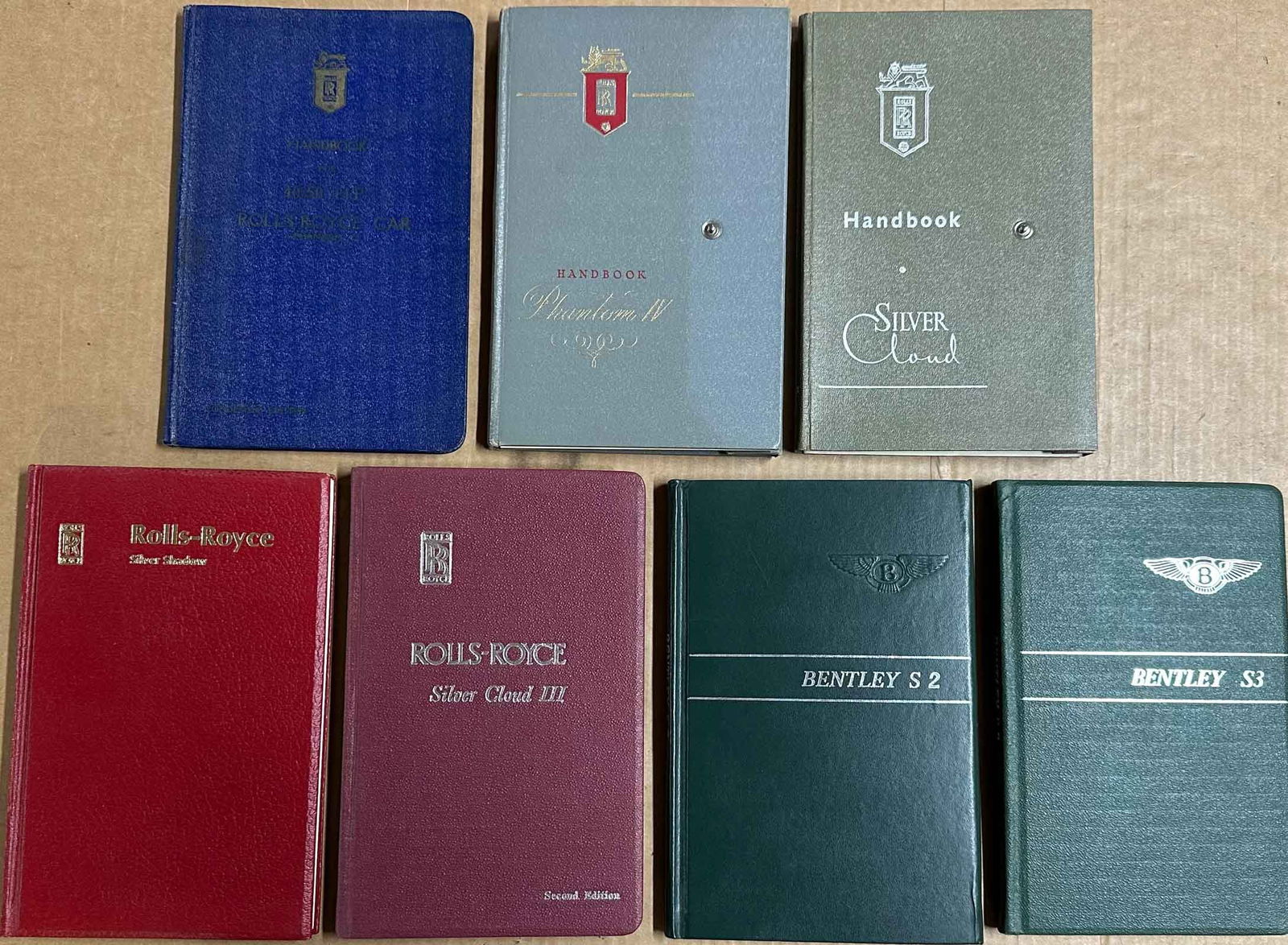 Rolls Royce and Bentley owners handbooks (1 of 1)