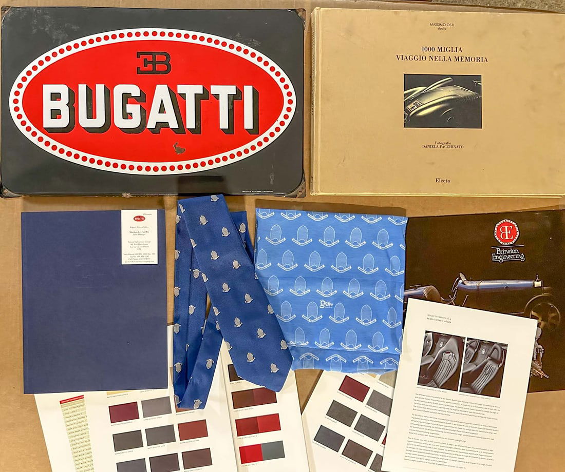 Bugatti porcelain sign - 8