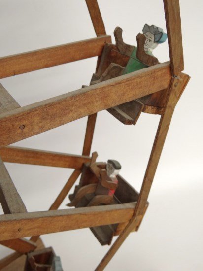 Folk Art Ferris Wheel - 5