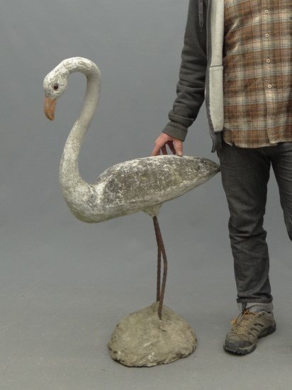 Stone Flamingo