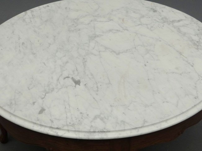 Marble Top Coffee Table - 2
