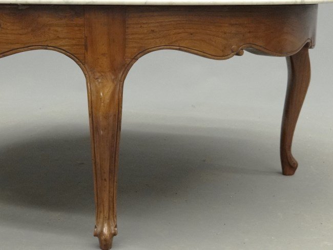 Marble Top Coffee Table - 3