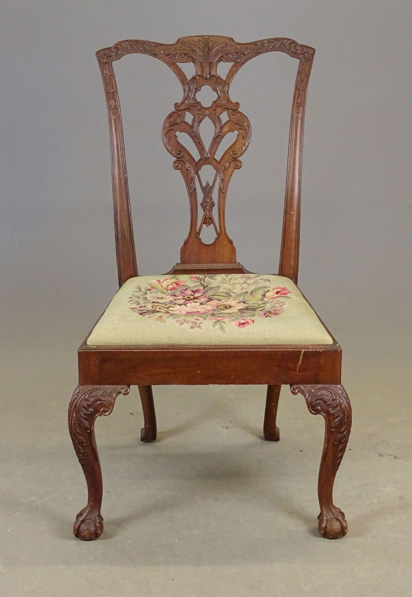Chippendale Style Side Chair - 2