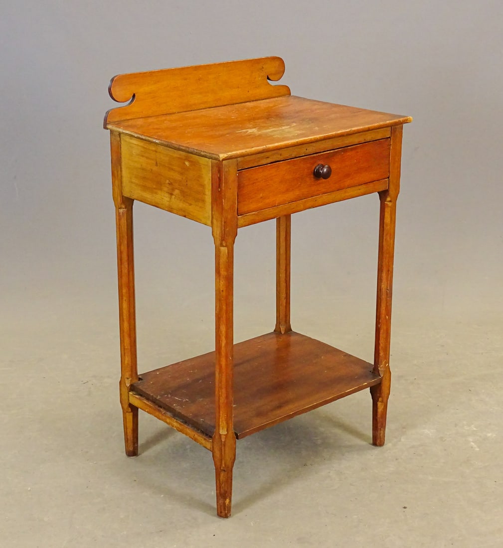 19th c. Single Drawer Stand (1 of 7)